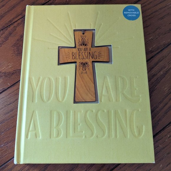 Hallmark You Are a Blessing Gift Book with Removable Cross Inscription For Craft - Picture 1 of 8